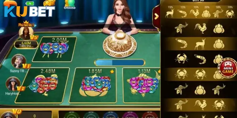 Giới thiệu Bầu cua tôm cá online tại Kubet