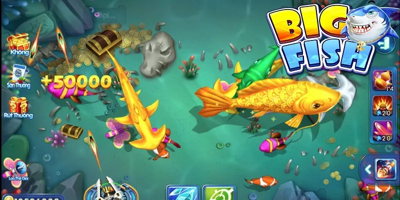 Các loại cá đặc biệt trong game bắn cá thần tài